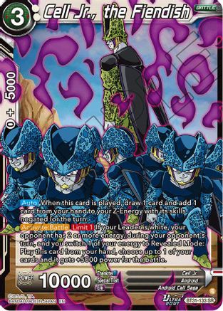 Cell Jr., the Fiendish (BT31-133) - Impact Beyond Dimensions Foil
