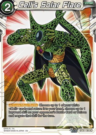 Cell's Solar Flare (BT31-138) - Impact Beyond Dimensions Foil