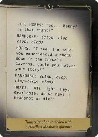 Whispers in the Well Case File Cards (5 of 18) - Whispers in the Well