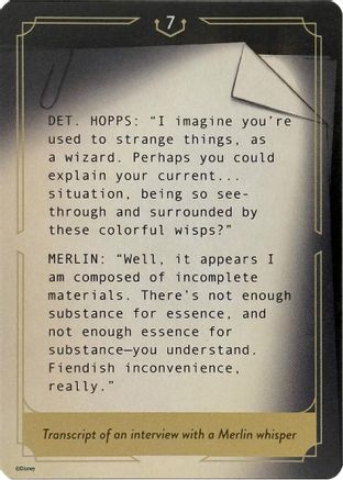 Whispers in the Well Case File Cards (7 of 18) - Whispers in the Well