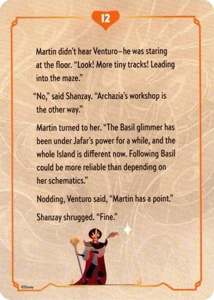 Reign of Jafar Lore Card (12 of 19) - Reign of Jafar