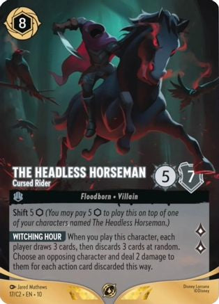 The Headless Horseman - Cursed Rider (17) - Disney Lorcana Promo Cards