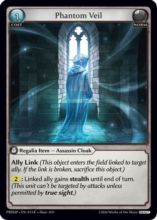 Phantom Veil (013) - asphodelparadise Draft Pack