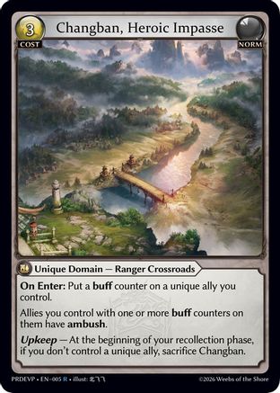 Changban, Heroic Impasse (005) - asphodelparadise Event Pack Foil