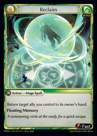 Reclaim (015) - asphodelparadise Grimoire Foil