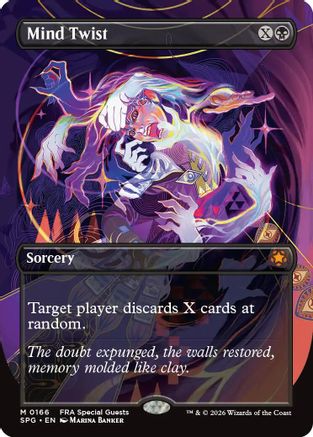 Mind Twist (Borderless) (SPG-166) - Special Guests Foil