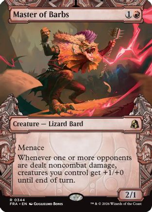 Master of Barbs (Showcase) (FRA-344) - Reality Fracture Foil