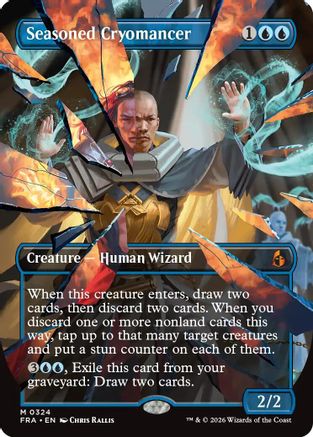 Seasoned Cryomancer (Borderless) (0324) (FRA-324) - Reality Fracture