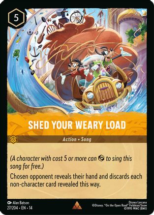 Shed Your Weary Load (27/204) - Hyperia City Cold Foil