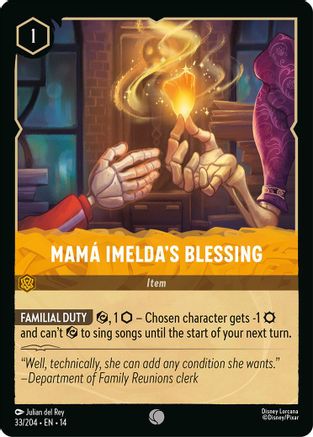 Mama Imelda's Blessing (33/204) - Hyperia City