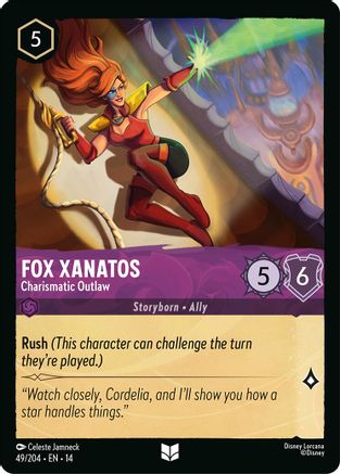 Fox Xanatos - Charismatic Outlaw (49/204) - Hyperia City