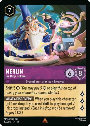 Merlin - Ink Drop Tinkerer (52/204) - Hyperia City