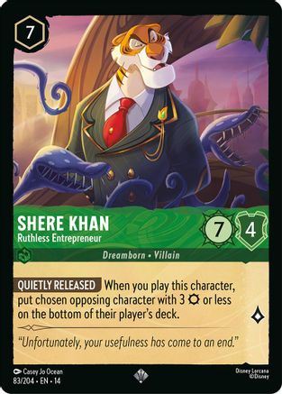Shere Khan - Ruthless Entrepreneur (83/204) - Hyperia City