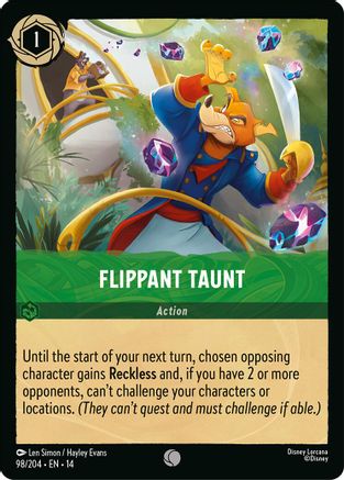 Flippant Taunt (98/204) - Hyperia City