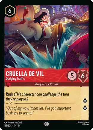 Cruella De Vil - Dodging Traffic (113/204) - Hyperia City