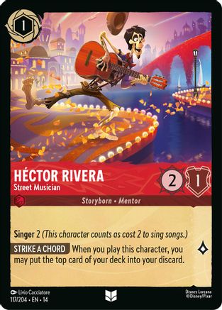 Hector Rivera - Street Musician (117/204) - Hyperia City