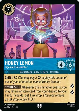 Honey Lemon - Ingenious Researcher (144/204) - Hyperia City
