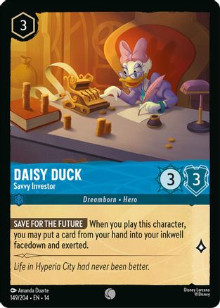 Daisy Duck - Savvy Investor (149/204) - Hyperia City