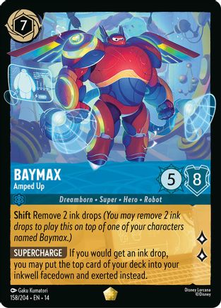 Baymax - Amped Up (158/204) - Hyperia City
