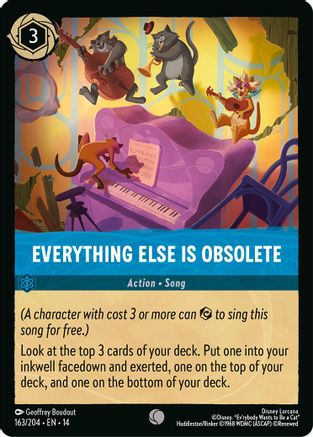 Everything Else Is Obsolete (163/204) - Hyperia City Cold Foil