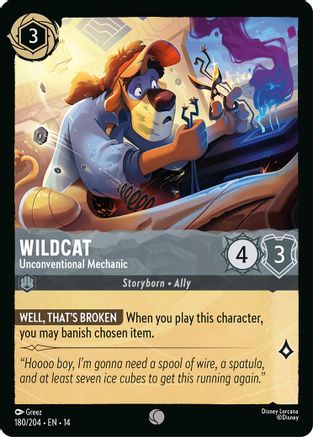 Wildcat - Unconventional Mechanic (180/204) - Hyperia City