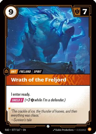 Wrath of the Freljord (077/167) - Radiance Foil