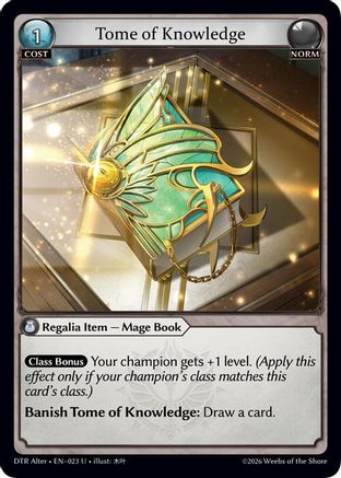 Tome of Knowledge (023) - Distorted Reflections Alter Edition