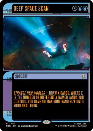 Deep Space Scan (Showcase) (TRK-370) - Star Trek