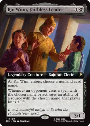 Kai Winn, Faithless Leader (Extended Art) (TRK-460) - Star Trek