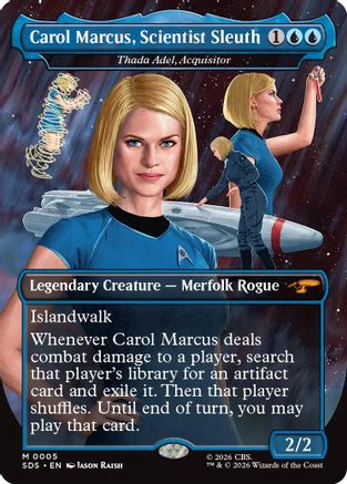 Carol Marcus, Scientist Sleuth - Thada Adel, Acquisitor (Borderless) (SDS-005) - Star Trek: Stardates