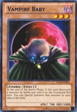 Vampire Baby (Blue) (DL16-EN002) - Duelist League Promo Unlimited