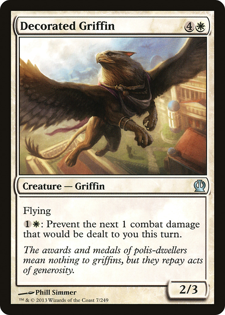 Decorated Griffin (THS-007) - Theros