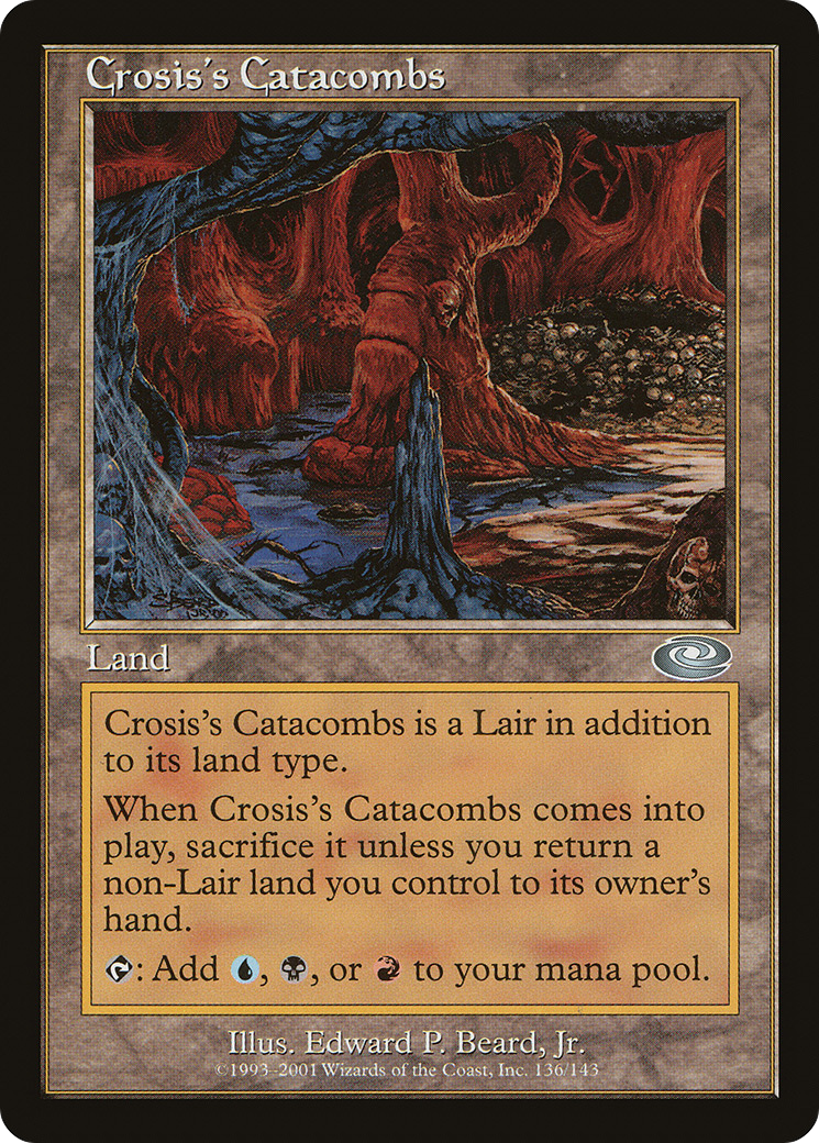 Crosis's Catacombs (PLS-136) - Planeshift Foil