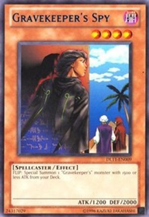 Gravekeeper's Spy (Blue) (DL11-EN009) - Duelist League Promo Unlimited