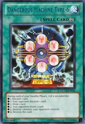 Dangerous Machine Type-6 (Blue) (DL12-EN016) - Duelist League Promo Unlimited