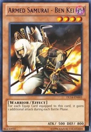 Armed Samurai - Ben Kei (Purple) (DL14-EN003) - Duelist League Promo Unlimited