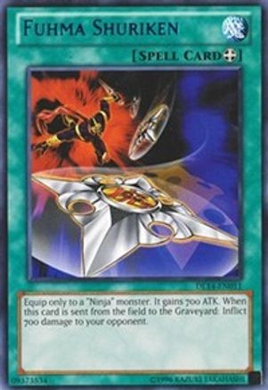 Fuhma Shuriken (Blue) (DL14-EN011) - Duelist League Promo Unlimited