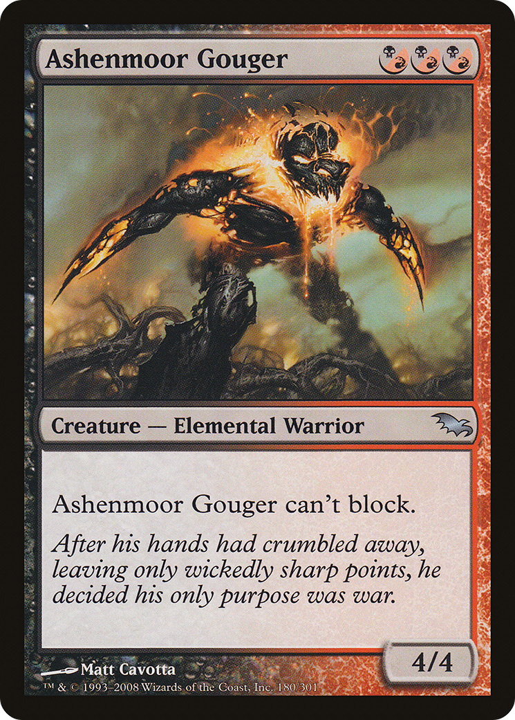 Ashenmoor Gouger (SHM-180) - Shadowmoor