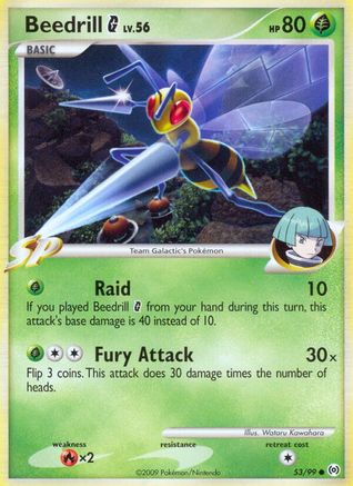Beedrill G 053/99 Arceus - Common