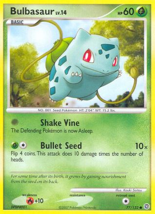 Bulbasaur 077/132 Secret Wonders - Common