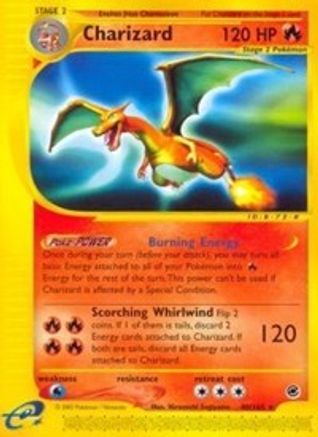 Charizard (40) 040 - Reverse Holofoil Expedition - Rare