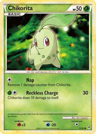 Chikorita 053/95 Call of Legends - Common