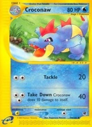 Croconaw 074/165 Expedition - Uncommon