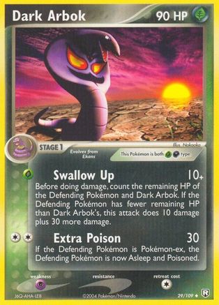 Dark Arbok 029 Team Rocket Returns - Uncommon