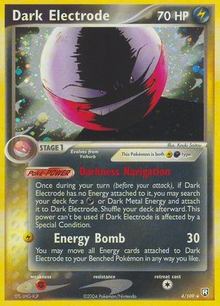 Dark Electrode 004/109 - Holofoil Team Rocket Returns - Holo Rare