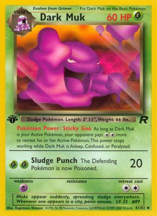 Dark Muk 041/82 - Unlimited Team Rocket - Uncommon