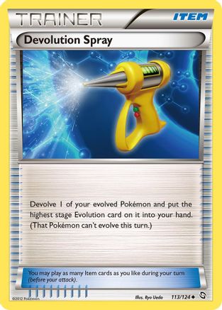 Devolution Spray 113 - Reverse Holofoil Dragons Exalted - Uncommon