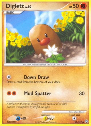 Diglett 085/132 Secret Wonders - Common