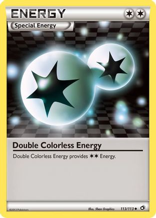 Double Colorless Energy 113/113 Legendary Treasures - Uncommon