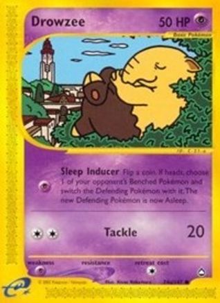Drowzee (74b) 74b Aquapolis - Common